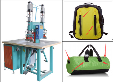 高頻熱合機(jī)焊接塑料樣品